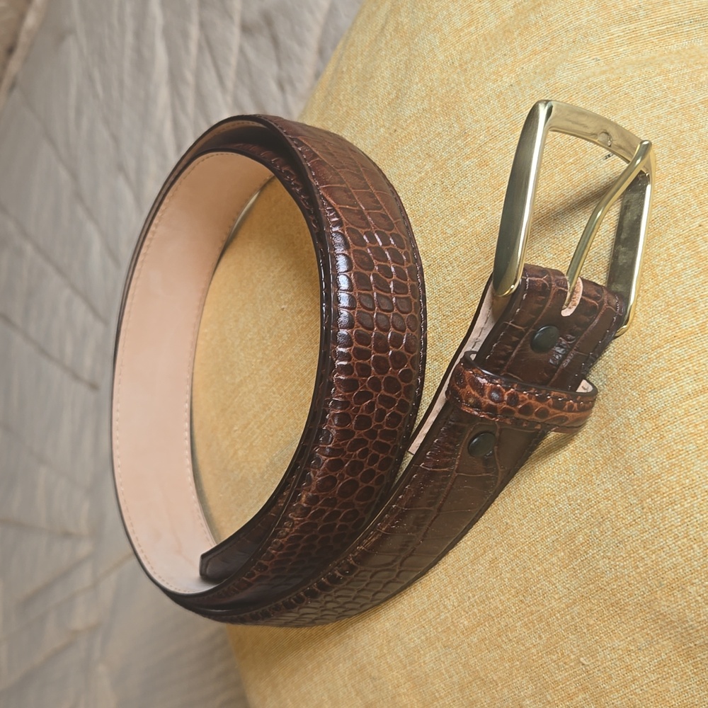 Italian calfskin belt, size 42